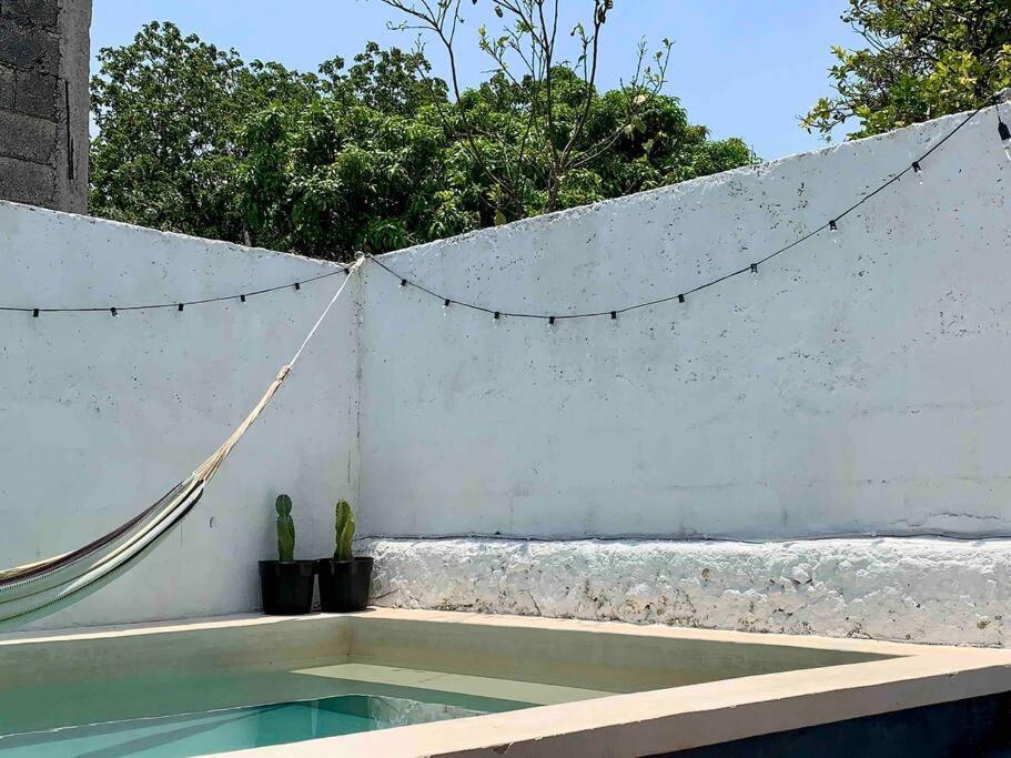 Casita Azul Colonial En El Centro De Merida. Εξωτερικό φωτογραφία