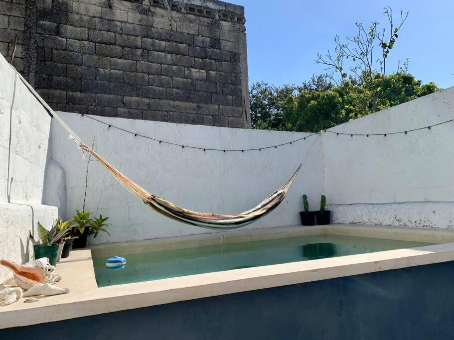 Casita Azul Colonial En El Centro De Merida. Εξωτερικό φωτογραφία