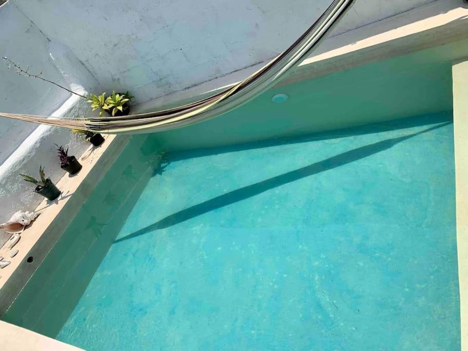 Casita Azul Colonial En El Centro De Merida. Εξωτερικό φωτογραφία