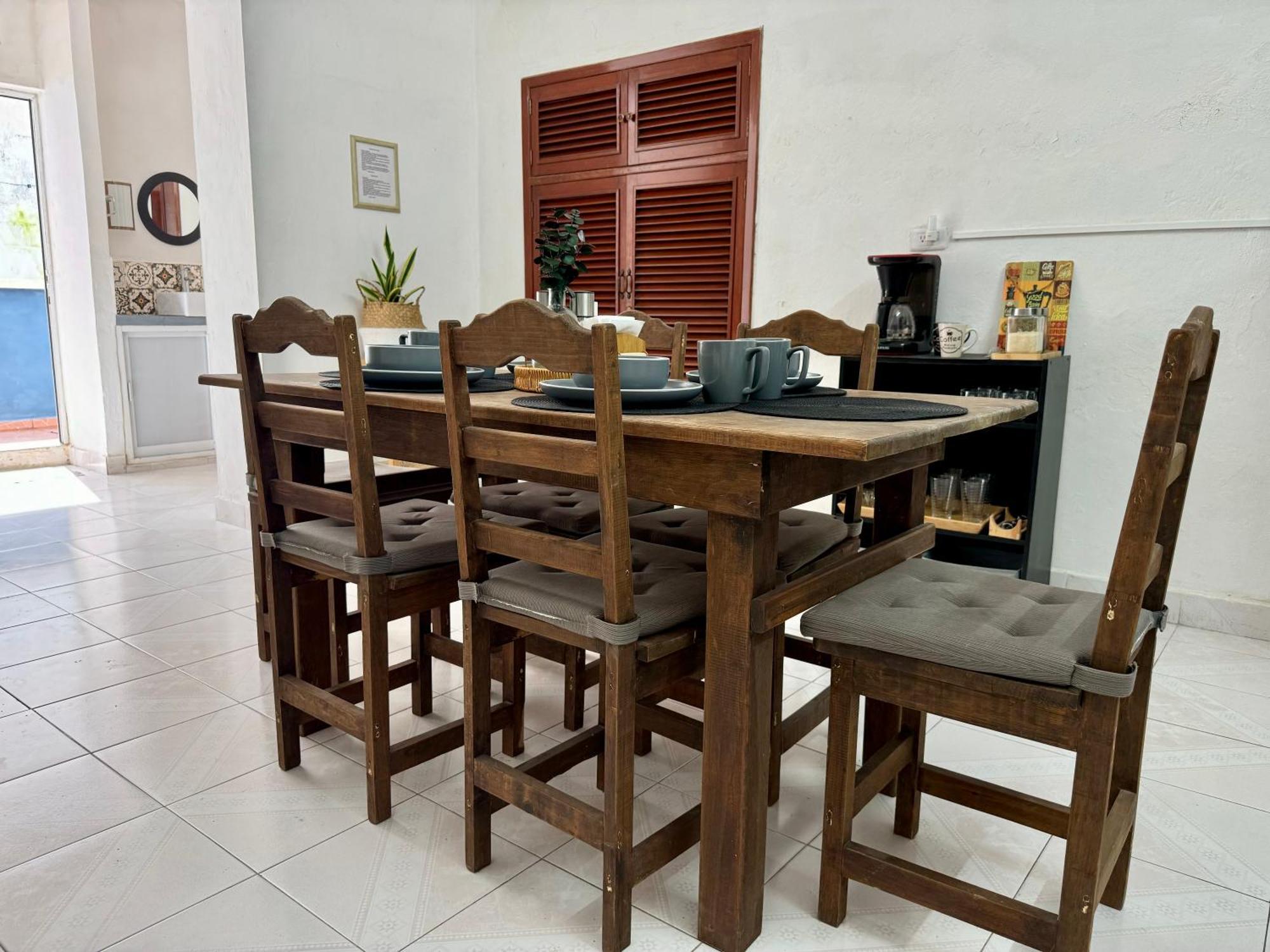 Casita Azul Colonial En El Centro De Merida. Εξωτερικό φωτογραφία