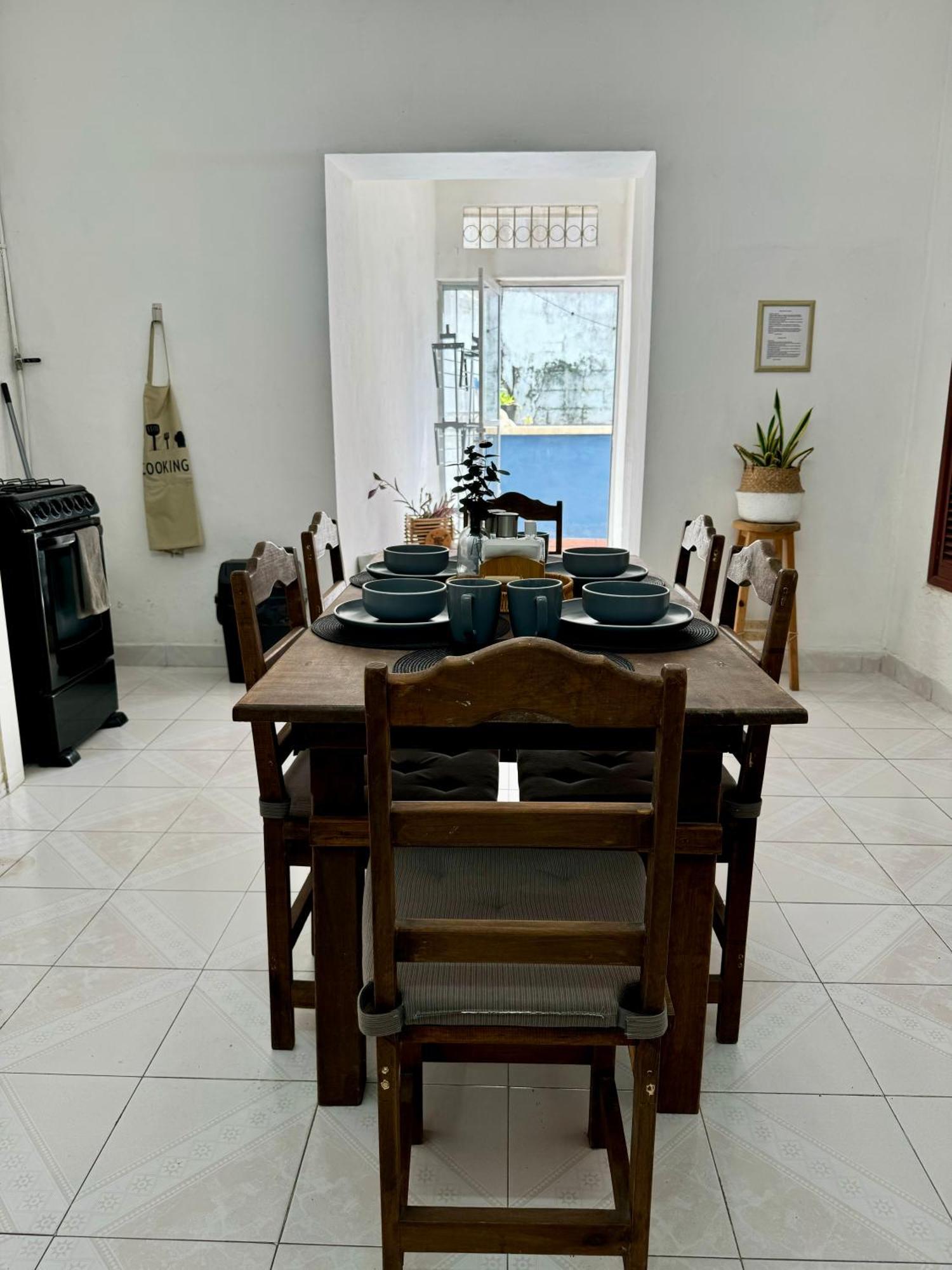 Casita Azul Colonial En El Centro De Merida. Εξωτερικό φωτογραφία