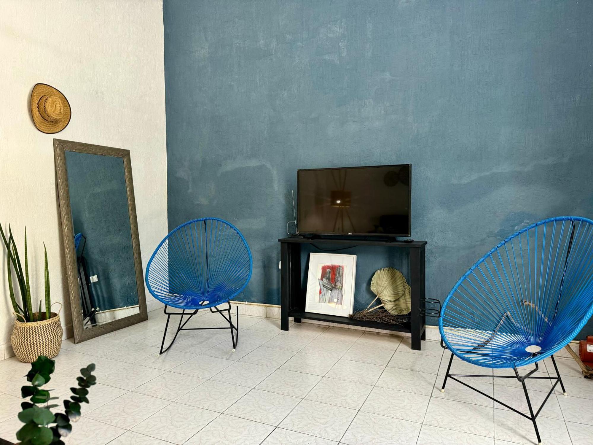 Casita Azul Colonial En El Centro De Merida. Εξωτερικό φωτογραφία