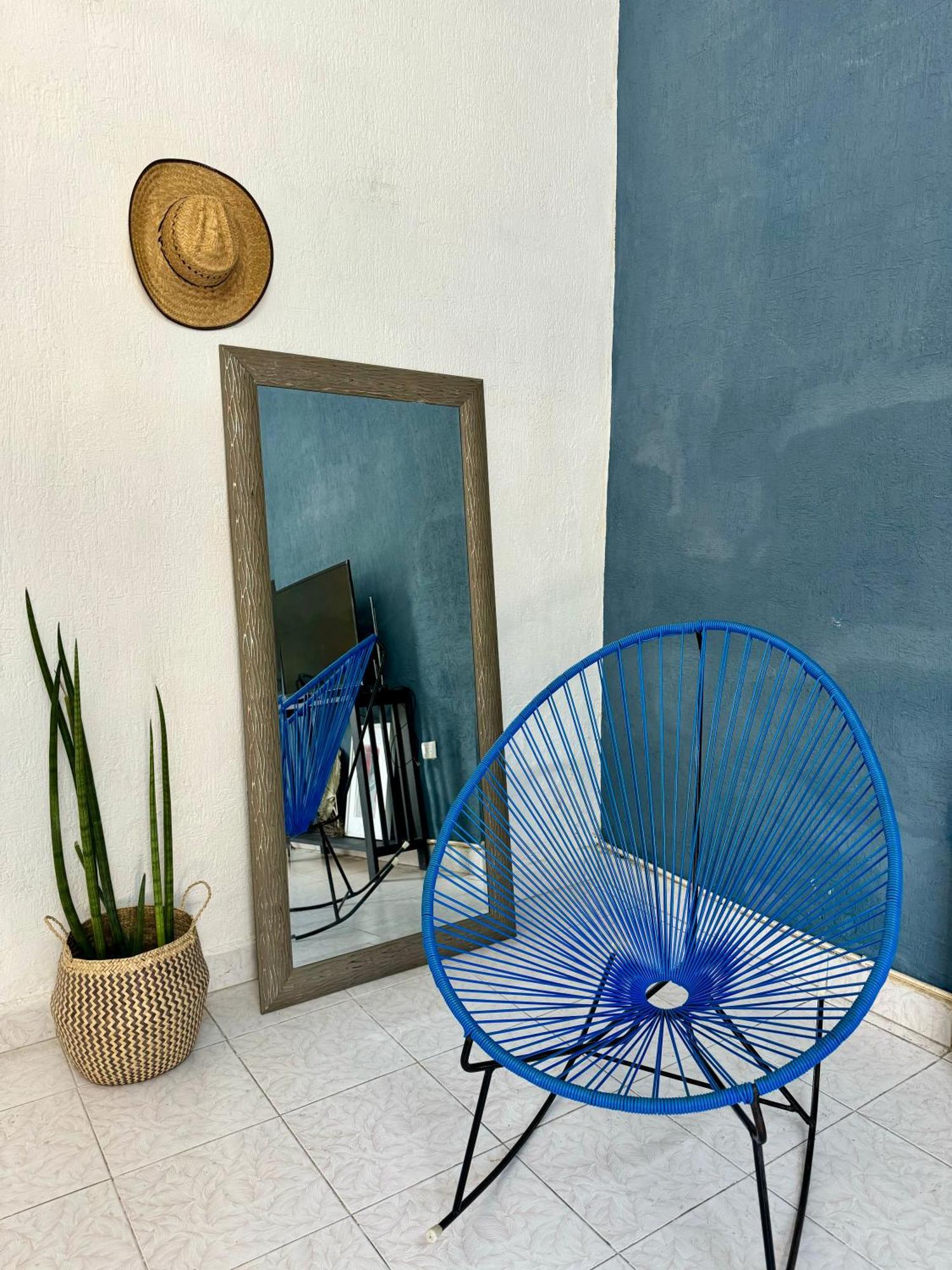 Casita Azul Colonial En El Centro De Merida. Εξωτερικό φωτογραφία